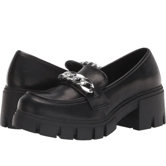Chinese Laundry Black Loafers with Chunky Sole Chinese Laundry Playback Kori Loafer – Elkmont Trading Company main image 2